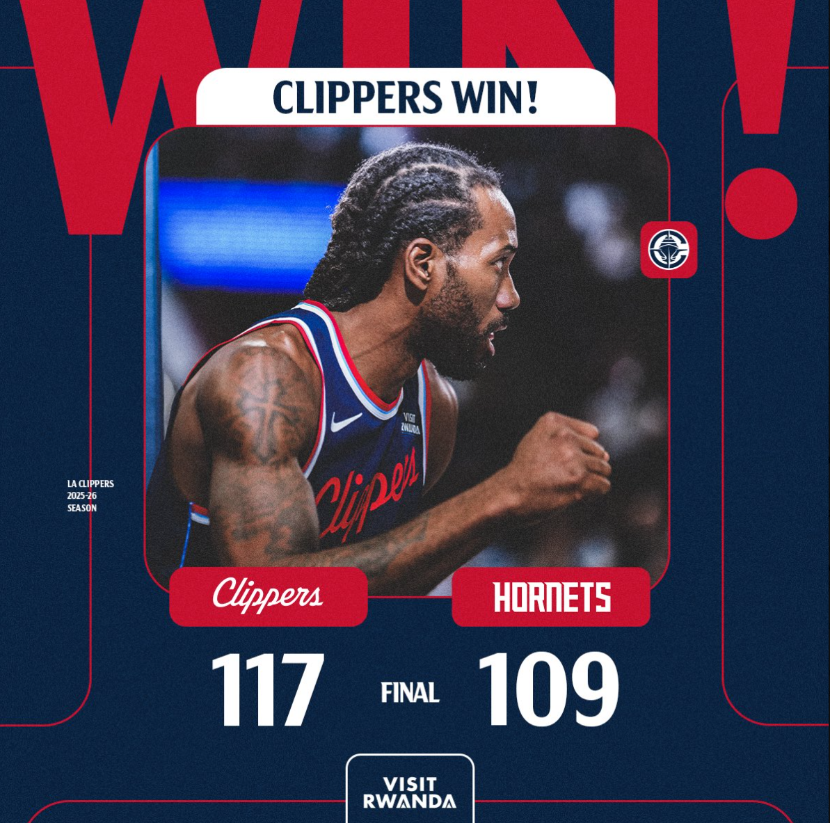 轰35+5！快船近12战10胜小卡在场+96封王 1数据证身体状态极佳